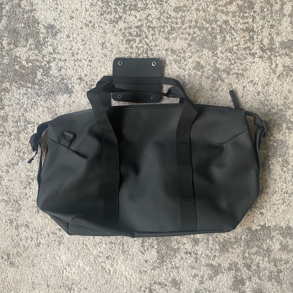 RAINS Weekend Black Men's Bag